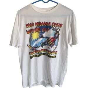 2004 Indiana State Water Ski Championships Timberlake Ski Club Tee Shirt Size L